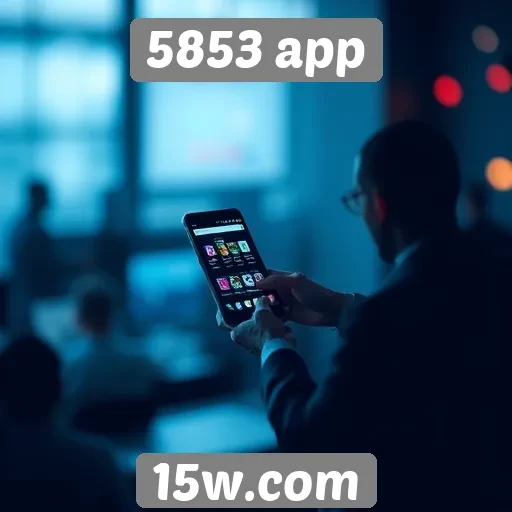 Comparação do 5853 app com plataformas tradicionais
